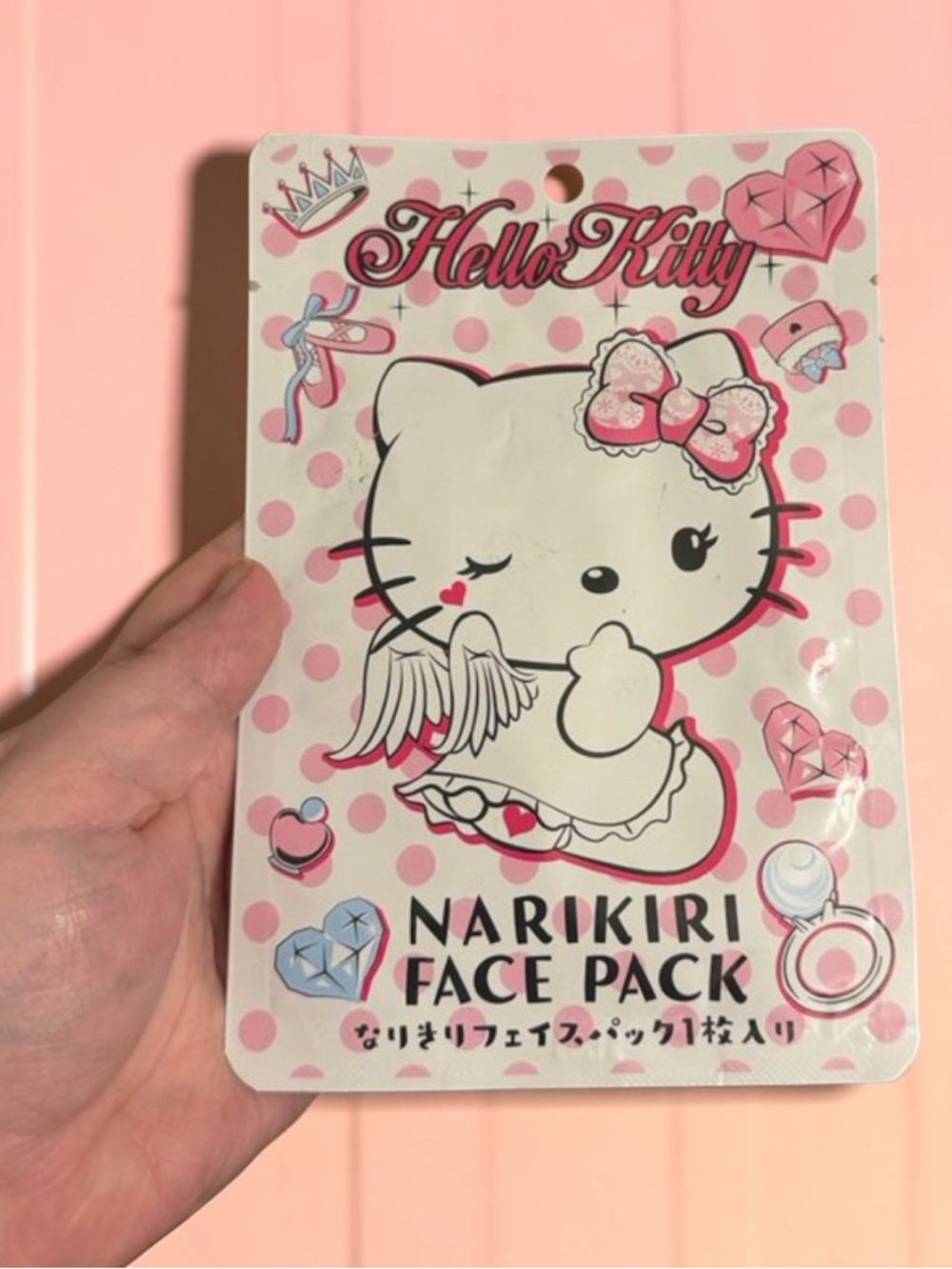 HELLO KITTY NARIKIRI FACE MASK ANGEL